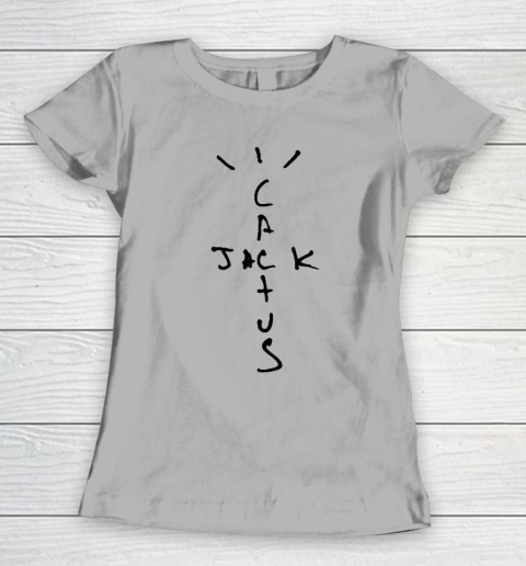 Travis Scott  Cactus Jack Black Women's T-Shirt 8