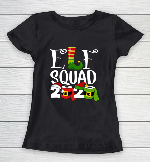 Elf Squad Quarantine Christmas 2020 Women's T-Shirt