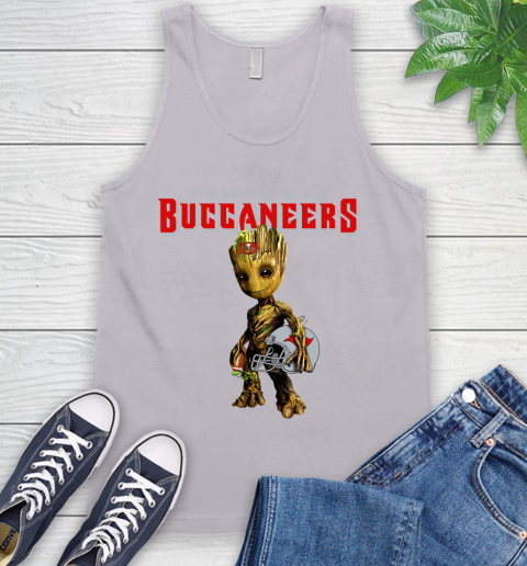 Tampa Bay Buccaneers NFL Football Groot Marvel Guardians Of The Galaxy Tank Top 4