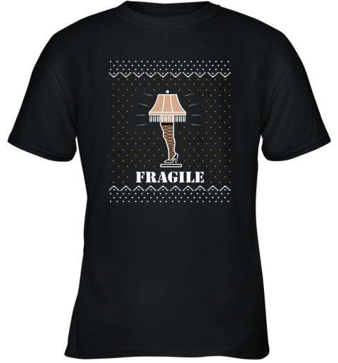 Fragile Leg Lamp Christmas Story Adult Youth T-Shirt