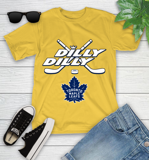 NHL Toronto Maple Leafs Dilly Dilly Hockey Sports Youth T-Shirt 8
