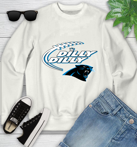 NFL Carolina Panthers Dilly Dilly Football Sports Youth Sweatshirt