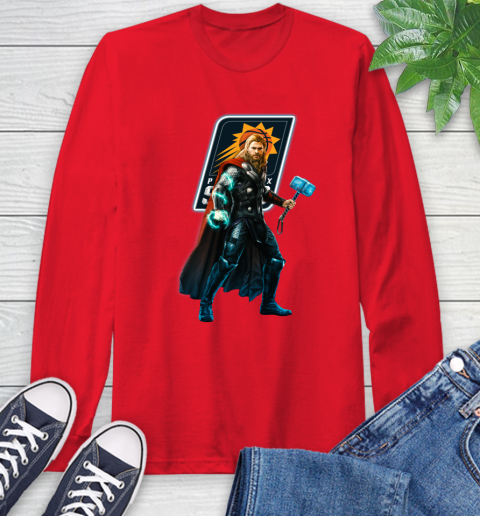 NBA Thor Avengers Endgame Basketball Phoenix Suns Long Sleeve T-Shirt 10