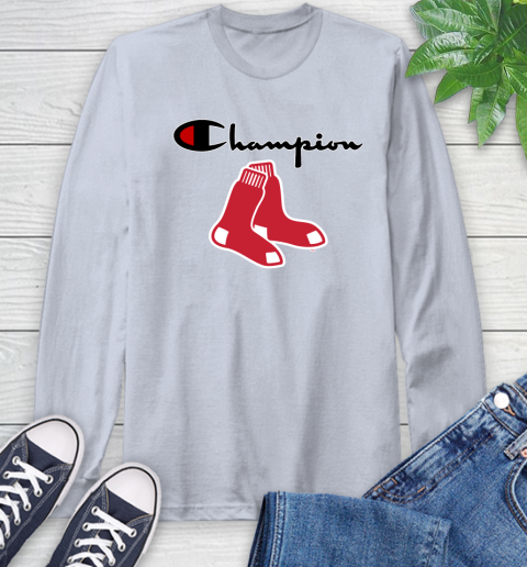 MLB Baseball Boston Red Sox Champion Shirt Long Sleeve T-Shirt 4