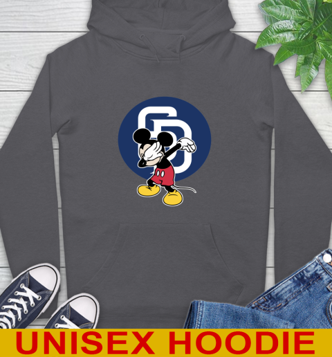 San Diego Padres MLB Baseball Dabbing Mickey Disney Sports Hoodie 7