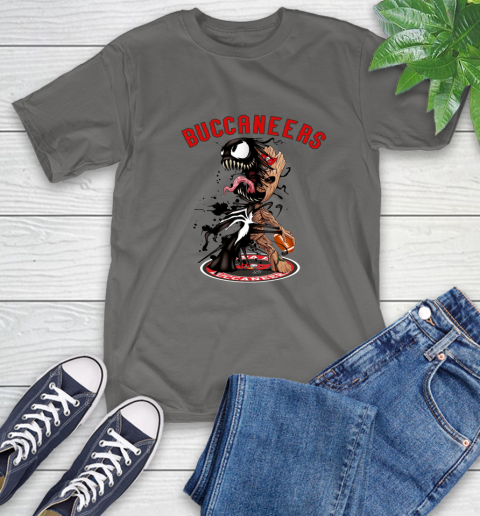 NFL Tampa Bay Buccaneers Football Venom Groot Guardians Of The Galaxy T-Shirt 9