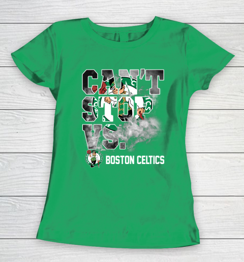 NBA Boston Celtics Basketball Can't Stop Vs Women's T-Shirt 5