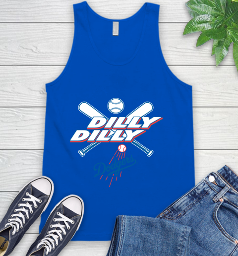 MLB Los Angeles Dodgers Dilly Dilly Baseball Sports Tank Top 5