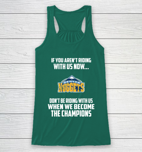 NBA Denver Nuggets Basketball We Become The Champions Racerback Tank 5