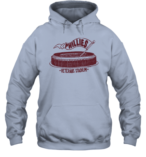 Homage Philadelphia Phillies Light Blue Veterans Stadium Hoodie