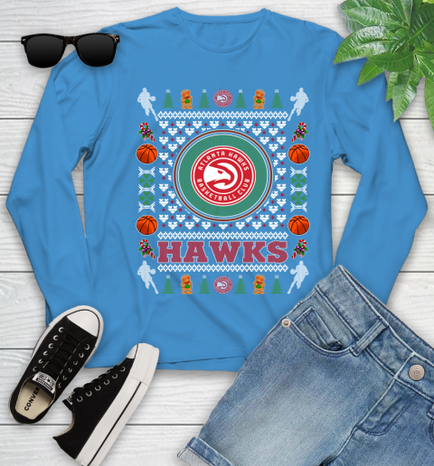 Atlanta Hawks Merry Christmas NBA Basketball Loyal Fan Ugly Shirt 131