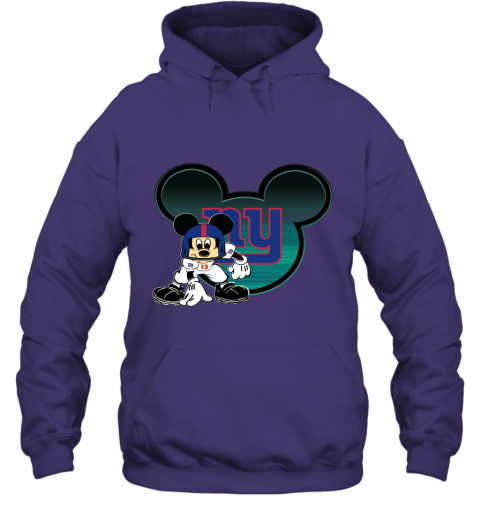 NFL New York Giants Mickey Mouse Disney Football T Shirt psLp4XyGJEL hoodie 23 95 151514 front purple
