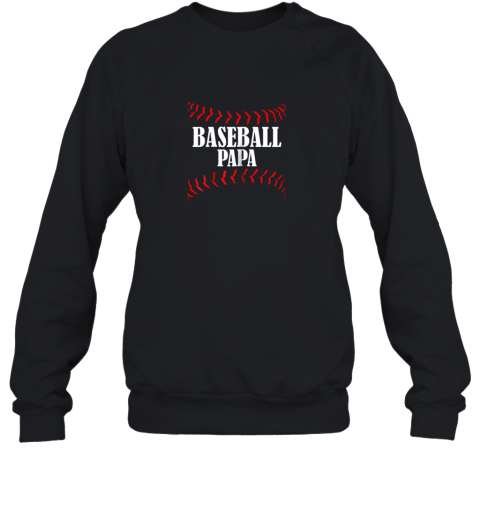 Baseball Papa Shirt Baseball Grandpa Grandfather Sweatshirt