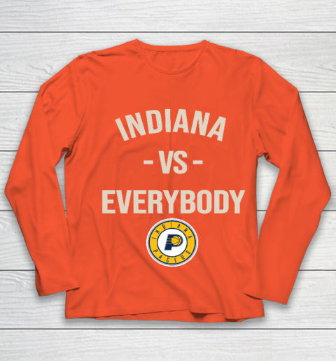 Indiana Pacers Vs Everybody Youth Long Sleeve 3