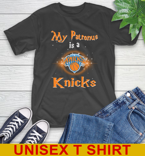 NBA Basketball Harry Potter My Patronus Is A New York Knicks T-Shirt