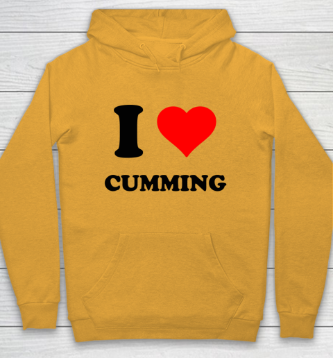 I Heart Cumming  I Love Cumming Hoodie 2
