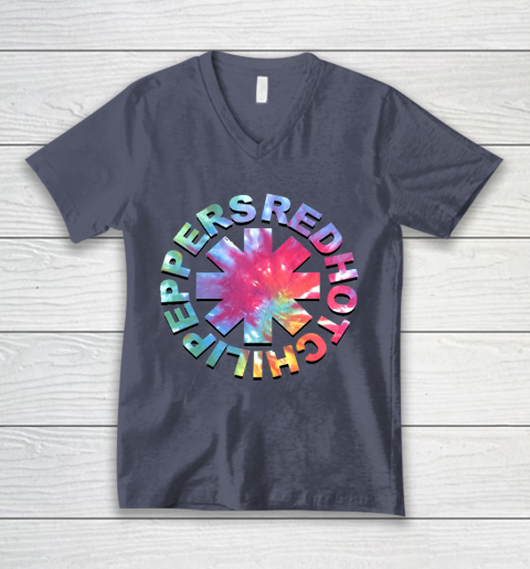 Red Hot Chili Peppers Galaxy V-Neck T-Shirt 7