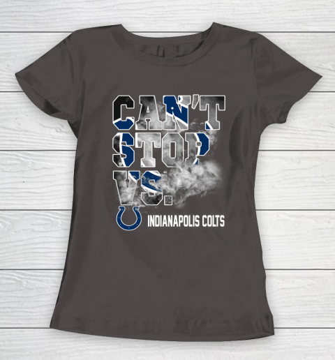NFL Indianapolis Colts Can't Stop Vs Women's T-Shirt 7