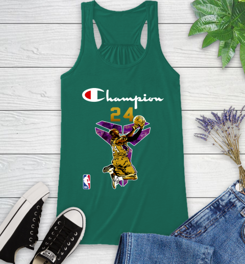 Kobe Bryant Champion Black Mamba 24 Shirt 40