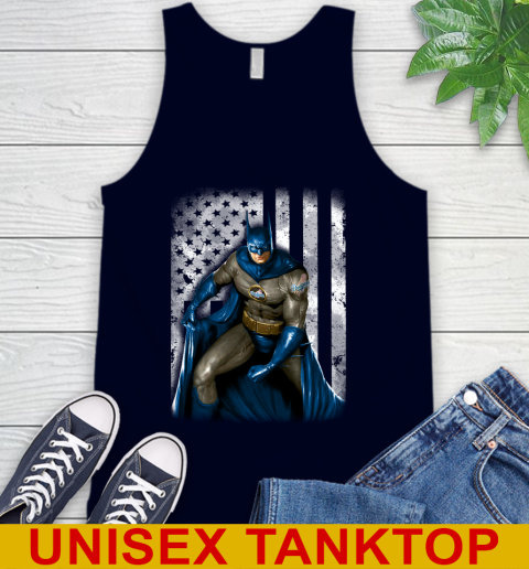 Los Angeles Dodgers MLB Baseball Batman DC American Flag Shirt Tank Top 2