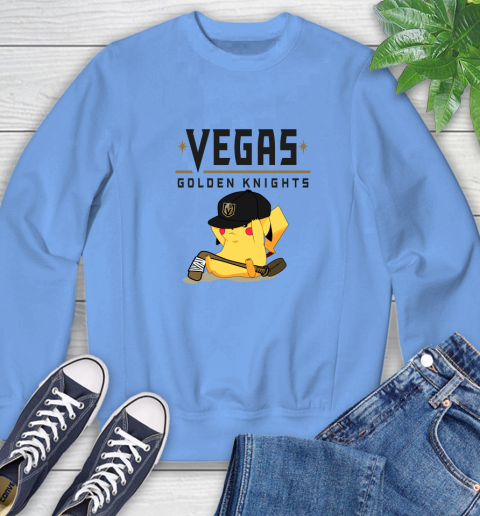 NHL Pikachu Hockey Sports Vegas Golden Knights Sweatshirt 11