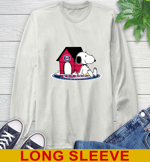 MLB Baseball Minnesota Twins Snoopy The Peanuts Movie Shirt Long Sleeve T-Shirt 12