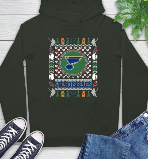 St.Louis Blues Merry Christmas NHL Hockey Loyal Fan Ugly Shirt 24