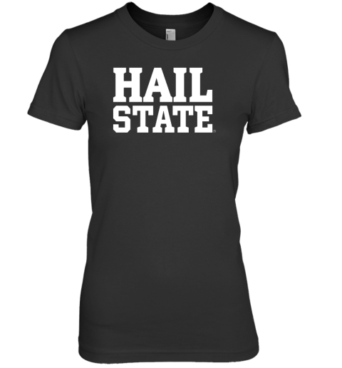 Mississippi State Baseball Hail State Premium Women's T