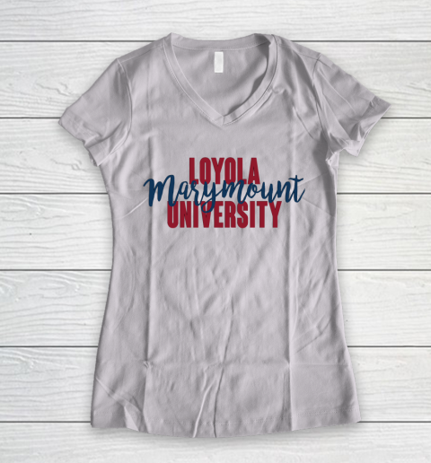 Loyola Marymount University Women's V-Neck T-Shirt