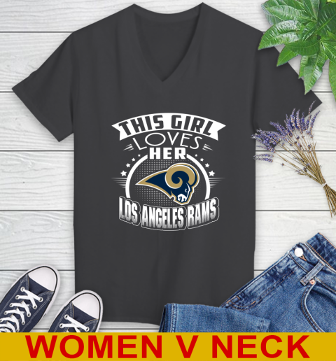 Los Angeles Rams NFL Football This Girl Loves Her Team 80