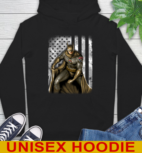 Florida Panthers NHL Hockey Batman DC American Flag Shirt Hoodie