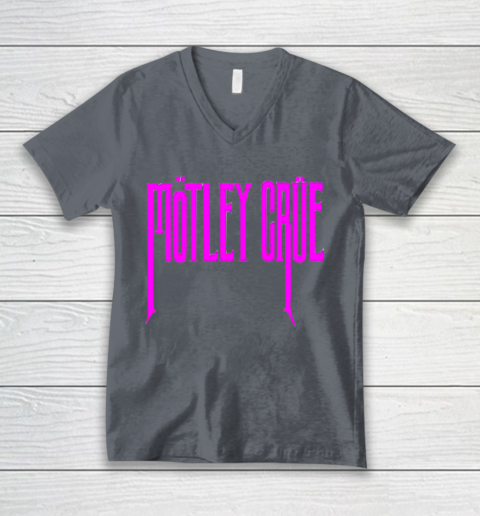 Motley Crue V-Neck T-Shirt 4