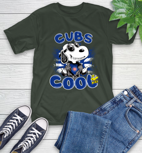 MLB Baseball Chicago Cubs Cool Snoopy Shirt T-Shirt 6