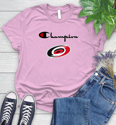 NHL Hockey Carolina Hurricanes Champion Shirt Women's T-Shirt 8