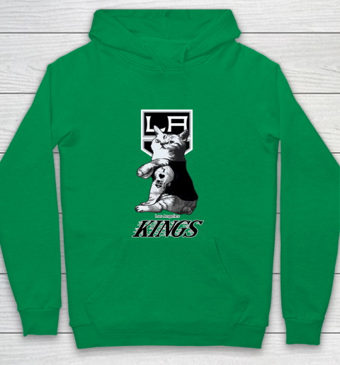 NHL My Cat Loves Los Angeles Kings Hockey Youth Hoodie 4