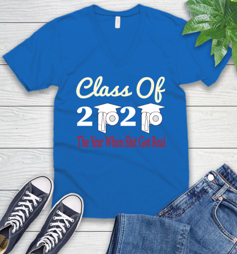 The Year When Shit Got Real Graduation 2020 T Shirt 50