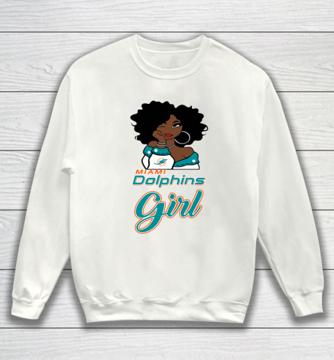 Miami Dolphins Girl NFL Sweatshirt 2