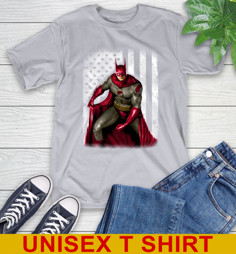 Portland Trail Blazers NBA Basketball Batman DC American Flag Shirt T-Shirt 5