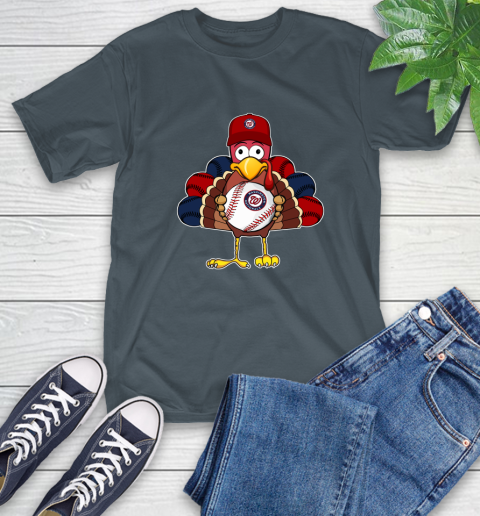 Washington Nationals Turkey thanksgiving T-Shirt 9