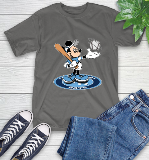 MLB Baseball Tampa Bay Rays Cheerful Mickey Disney Shirt T-Shirt 10