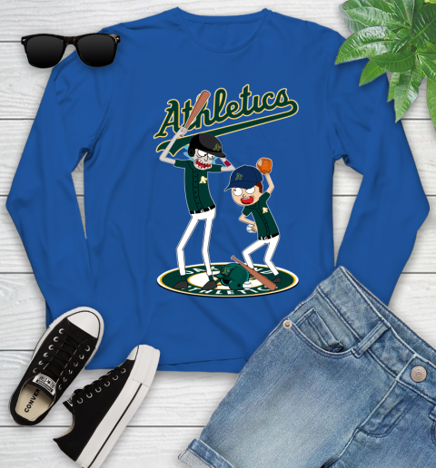 MLB Oakland Athletics Rick And Morty Baseball 133