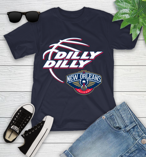 NBA New Orleans Pelicans Dilly Dilly Basketball Sports Youth T-Shirt 15