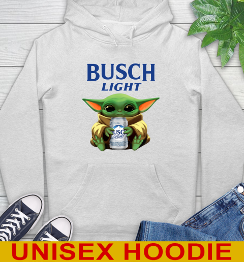 Star Wars Baby Yoda Hugs Busch Light Beer Shirt 13
