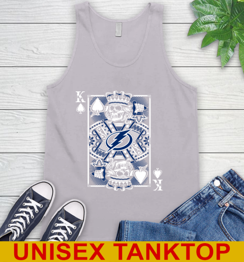 Tampa Bay Lightning NHL Hockey The King Of Spades Death Cards Shirt Tank Top 3