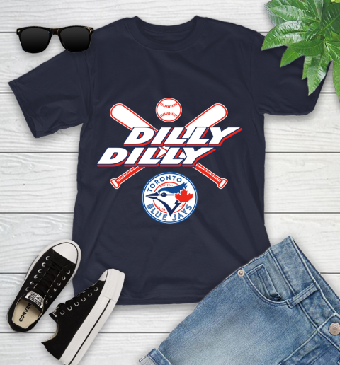 MLB Toronto Blue Jays Dilly Dilly Baseball Sports Youth T-Shirt 3