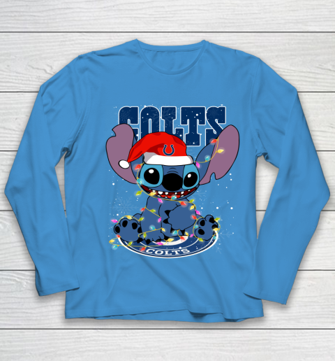 Indianapolis Colts NFL Football noel stitch Christmas Youth Long Sleeve 4