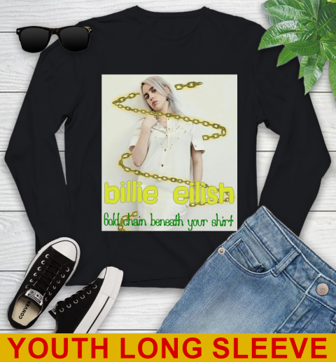 Billie Eilish Gold Chain Beneath Your Shirt 272