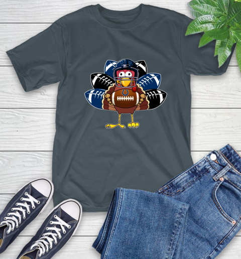 Indianapolis Colts Turkey Thanksgiving Day T-Shirt 9