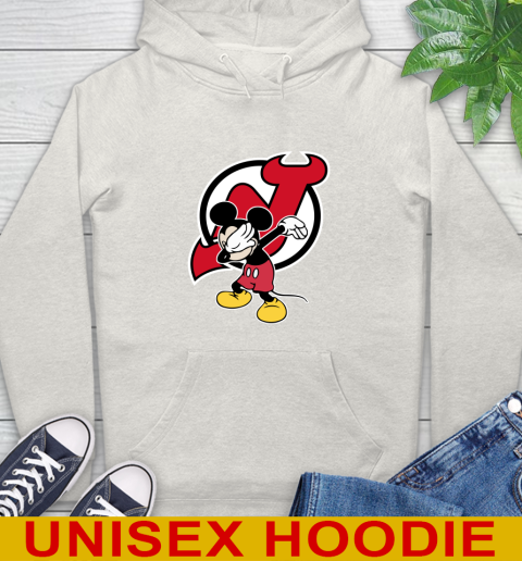 New Jersey Devils NHL Hockey Dabbing Mickey Disney Sports Hoodie 12