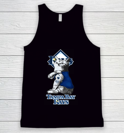 MLB Baseball My Cat Loves Tampa Bay Rays Tank Top